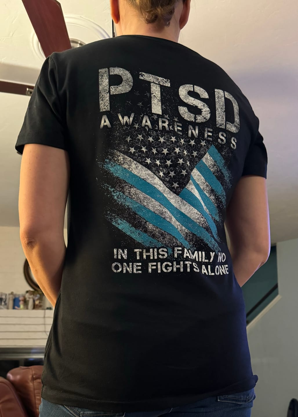 Customer photo review of PTSD Awareness - Women's