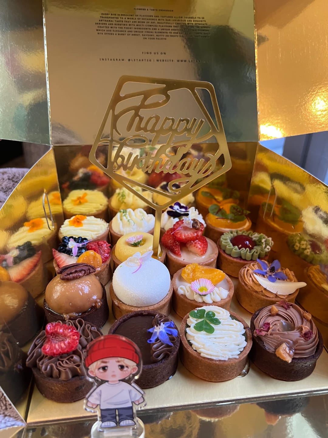 Customer photo review of The Dessert Connoisseur 16pcs