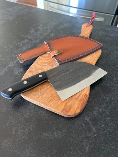 Customer photo review of The Nikos Knife™