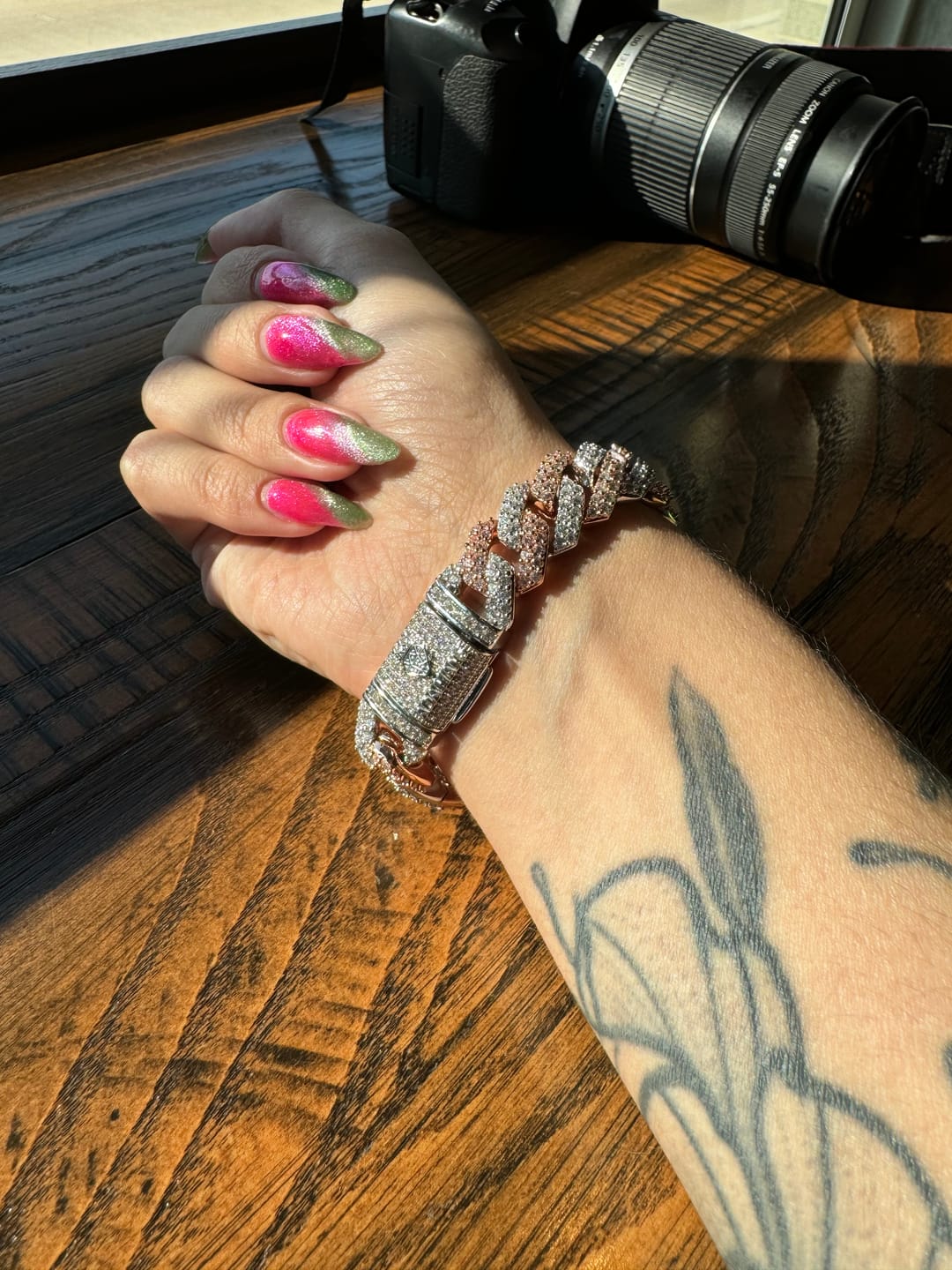Customer photo review of 14mm Monaco Bracelet - Two Tone