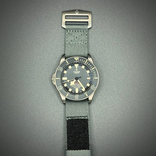 Customer photo review of Glomar Explorer - Hook And Loop Watch Strap