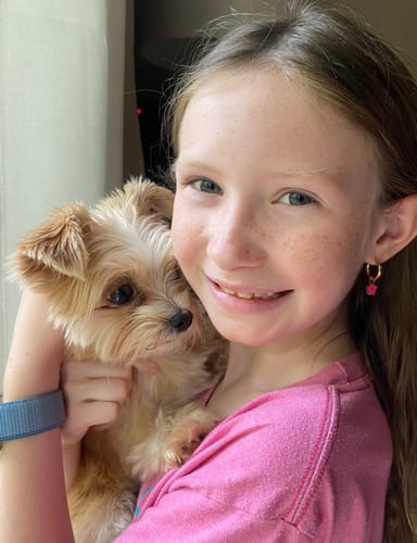 Customer photo review of Hot Pink Flower Charms