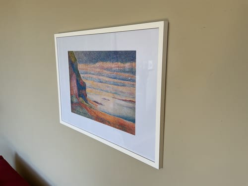 Customer photo review of Cliff in Provence by Hippolyte Petitjean,A3(16x12")Poster