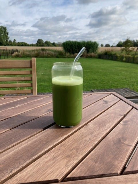 Customer photo review of Matcha pêche