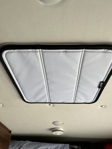 Customer photo review of Roof Vent Fan Insulated Cover