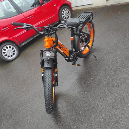 Customer photo review of Lankeleisi MG600 Plus 1000W Bafang Motor 26" Fat Bike All Terrain SUV E-Bike 48V 20Ah Samsung Battery
