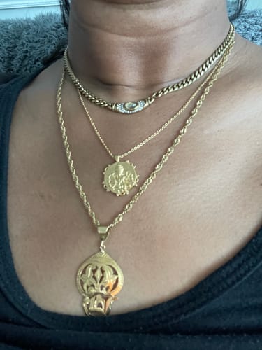 Customer photo review of Goddess Kali Necklace