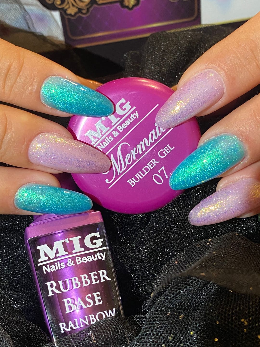 Customer photo review of Mermaid 07 Builder Gel