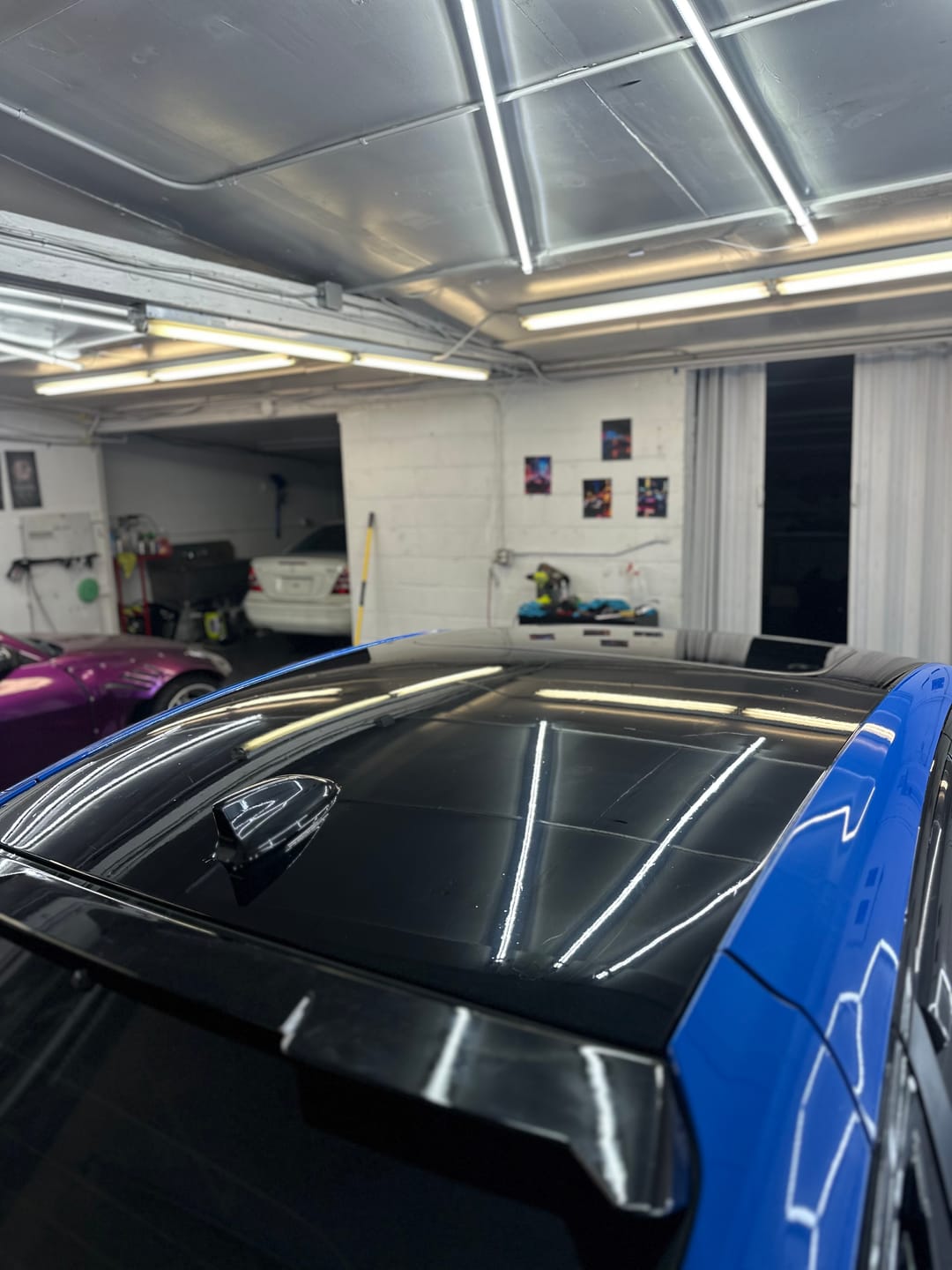 Customer photo review of Super Glossy Piano Black Vinyl Wrap