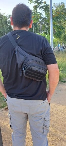 Customer photo review of Sac banane tactique M.O.L.L.E