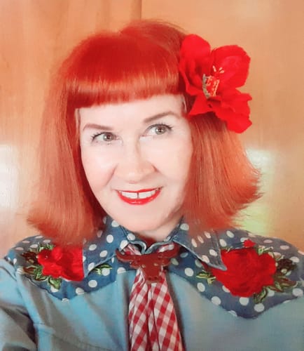 Customer photo review of Blue Betsy Button Up