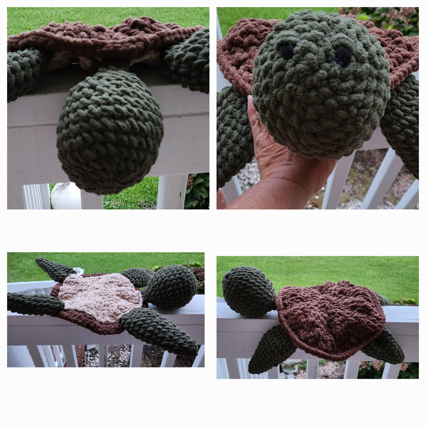 Customer photo review of Sea Turtle Crochet Pattern PDF Download