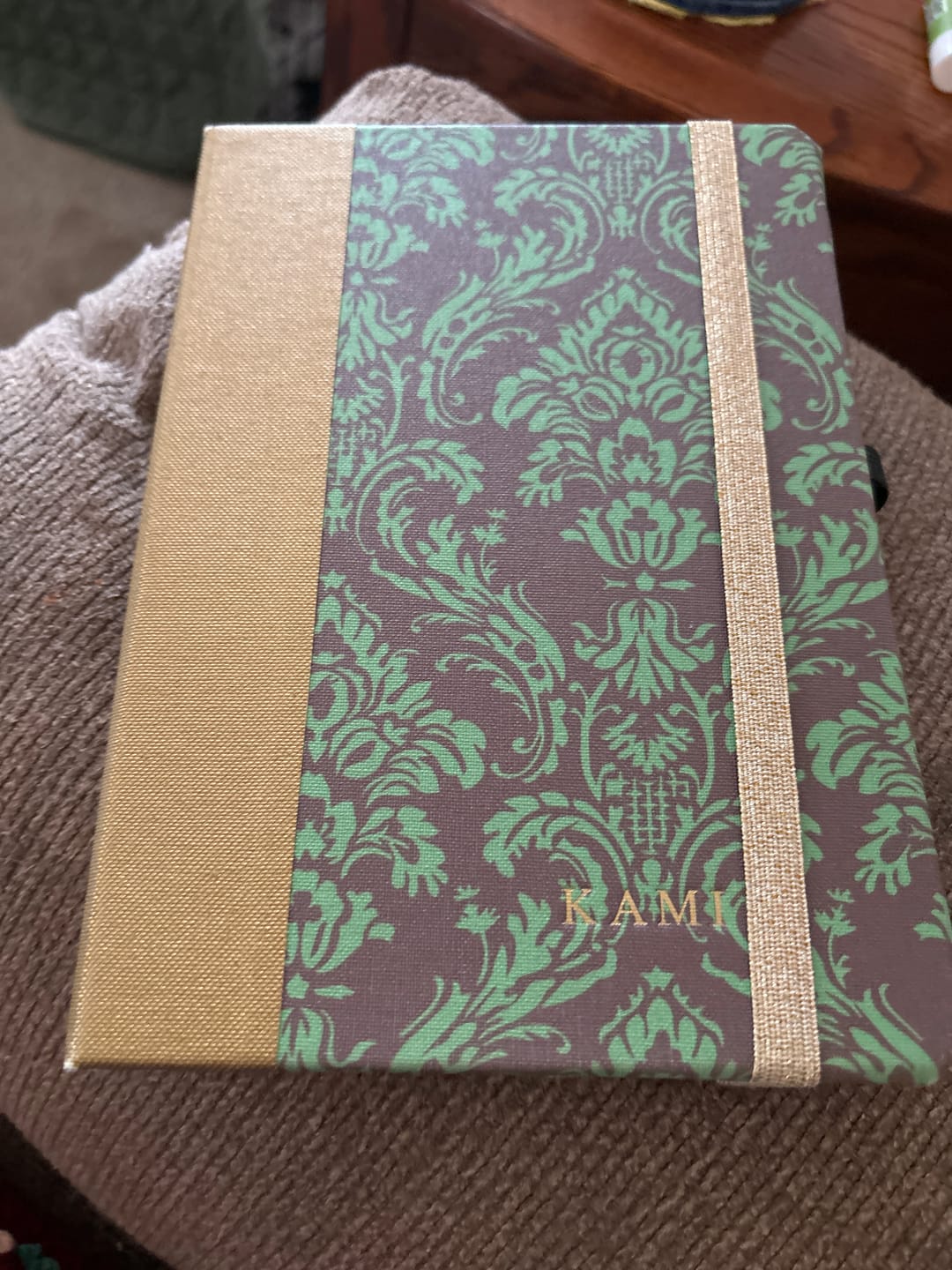 Customer photo review of Custom Book-Style iPad Case
