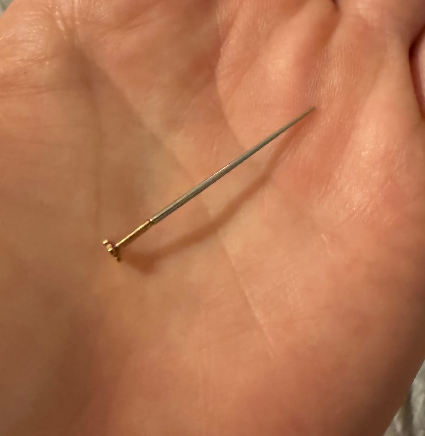 Customer photo review of Threadless Labret Insertion Tool