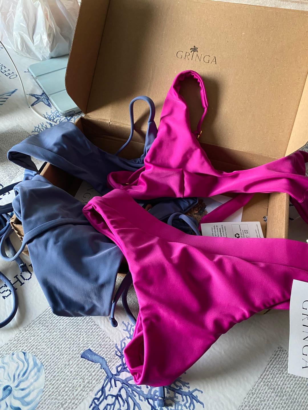 Customer photo review of Bahia fushia bas