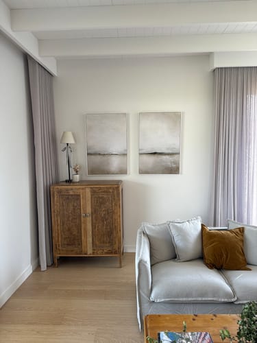 Customer photo review of Sunlight Bay I by Dan Hobday PT | Framed Canvas Art Print