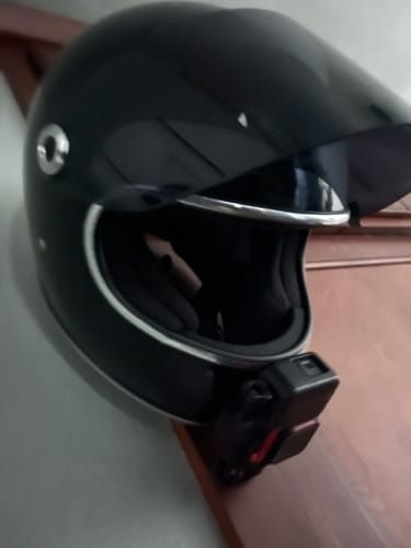 Customer photo review of Biltwell Gringo Camera Mount