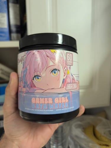 Customer photo review of Gamer Girl Bath Water
