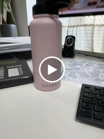 Customer video review of DOZZE Adventurer Water Bottle