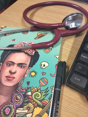 Customer photo review of Infinitebook Frida Kahlo A5
