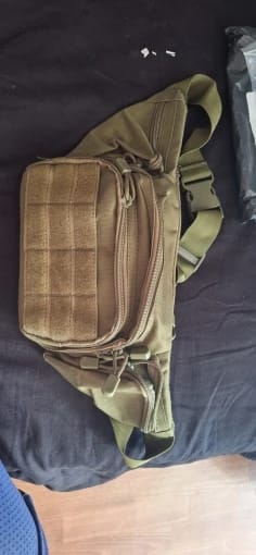 Customer photo review of Sac banane tactique M.O.L.L.E