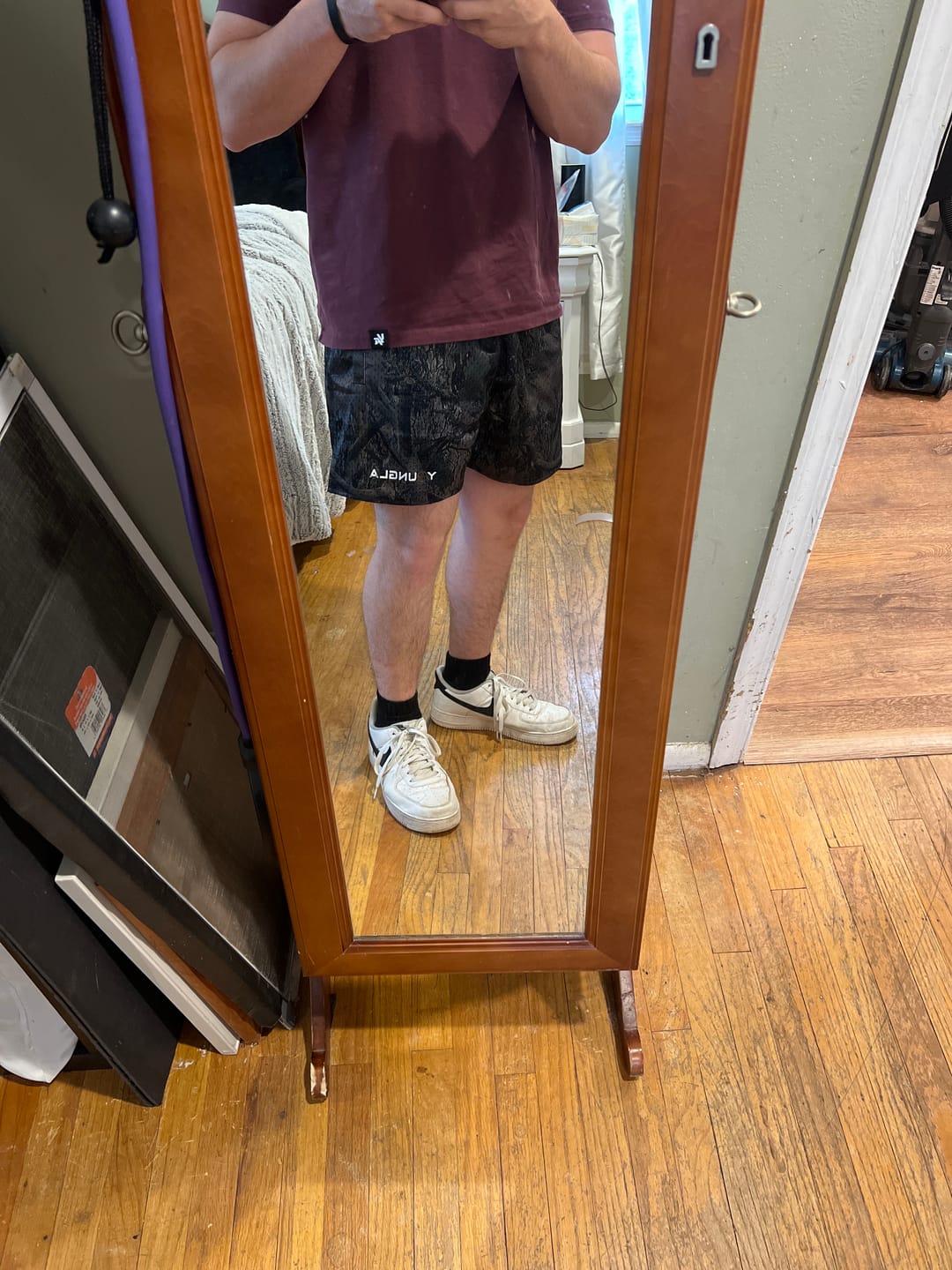 Customer photo review of 1117 - Tree Camo Mesh Shorts