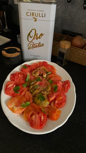 Customer photo review of 4 lattine di olio extravergine di oliva • 4 X 3 Litri