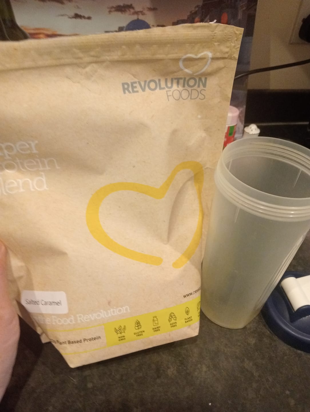 Customer photo review of Superblend Protein Powder