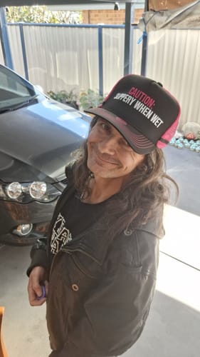 Customer photo review of Country Trucker Wet Pussy  Trucker Cap