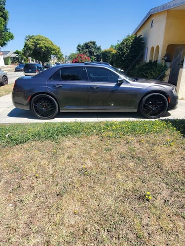 Customer photo review of CUSTOM 2 PIECE FORGED CHROME WHEELS:  RV-T081