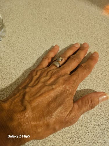 Customer photo review of STAINLESS STEEL RINGS (POS)