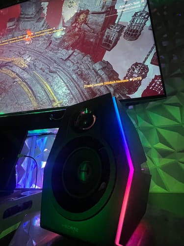 Customer photo review of G5000 Hecate 2.0 Gaming Speaker
