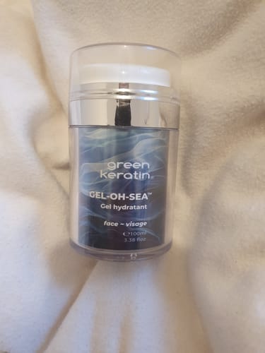 Customer photo review of GEL-OH-SEA™ Gel Hydratant  pour le visage, 100ml