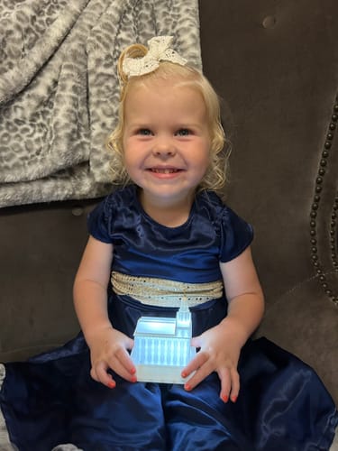 Customer photo review of Nauvoo Illinois Temple Night Light