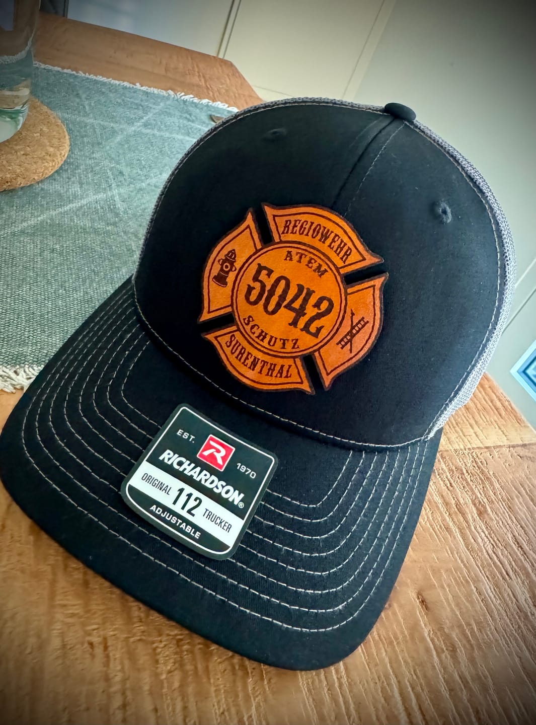 Customer photo review of Maltese Leather Patch