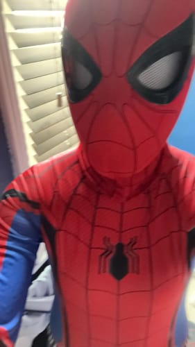 Customer photo review of The OG Spidey Gear™ - Winking Masks