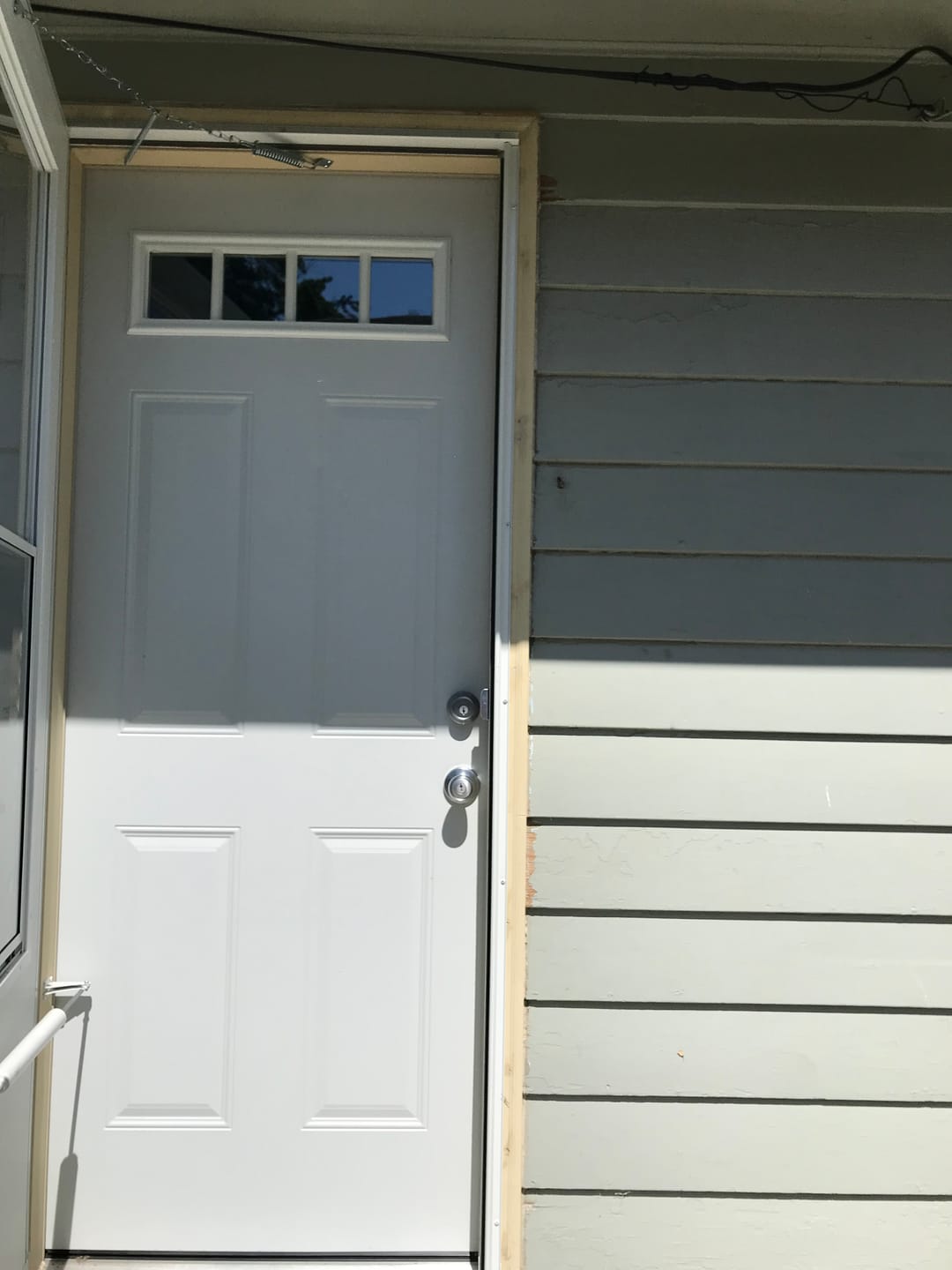 Customer photo review of Clear 4 Lite Glass and Frame Kit (24" x 8" Frame Size)