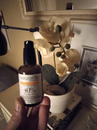Customer photo review of ¡Nuevo! Serum Antimanchas 30ml