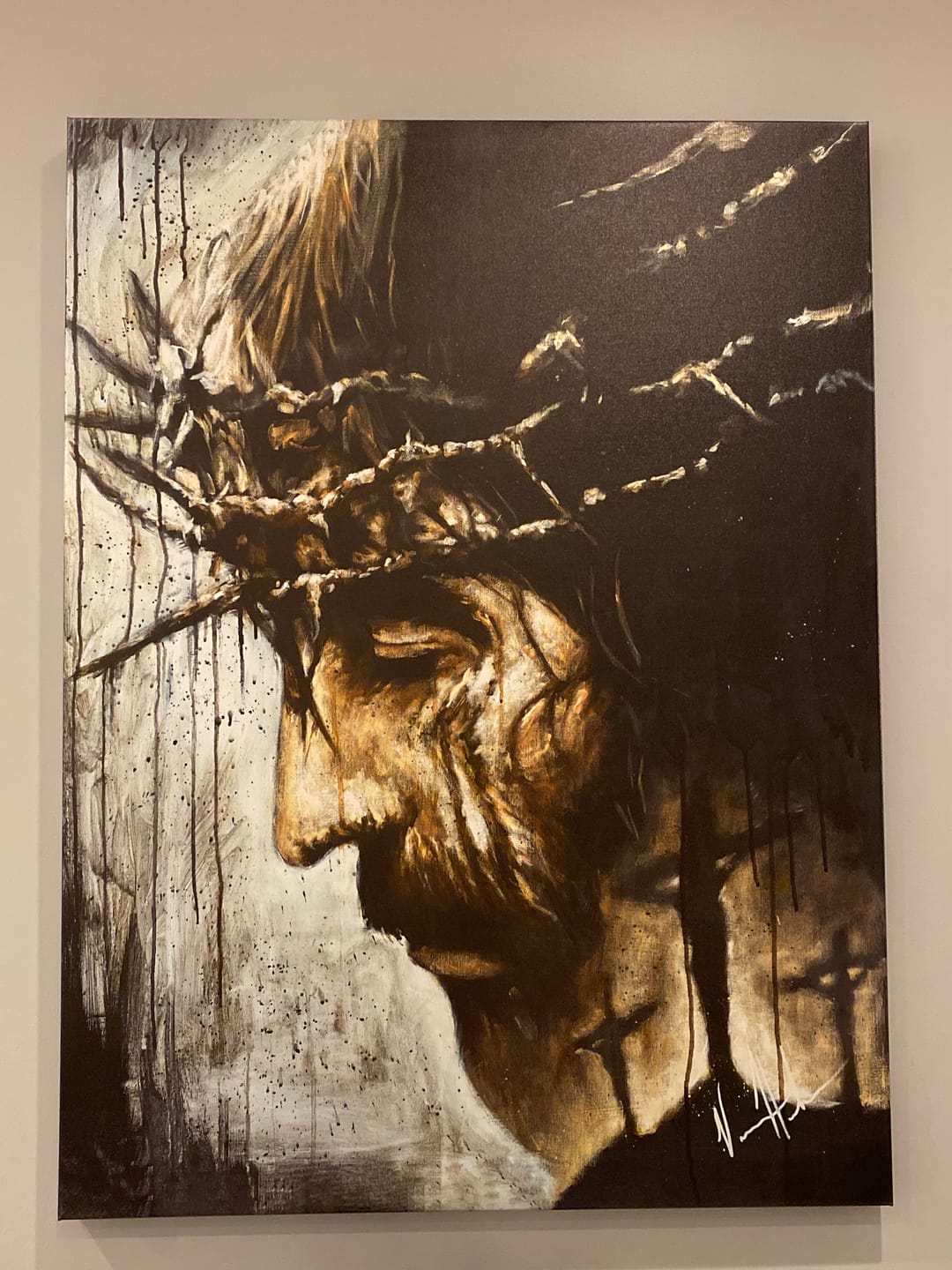 Customer photo review of NEW COLOR EDIT - Redeemer's Love With Crosses