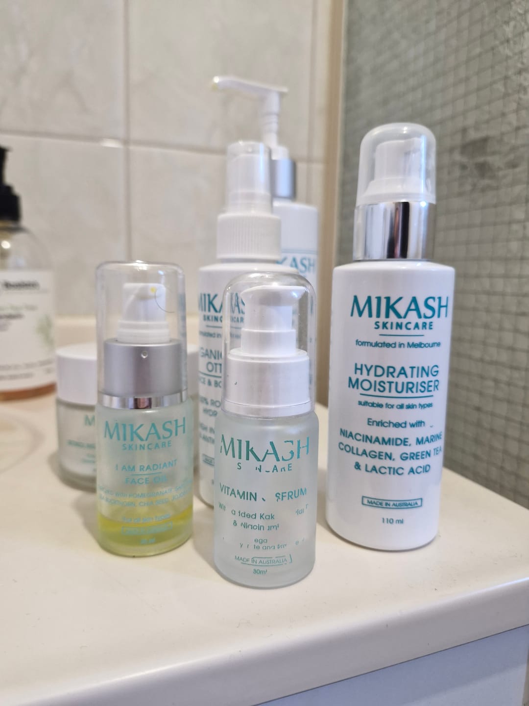 Customer photo review of Hydrating Face Moisturiser