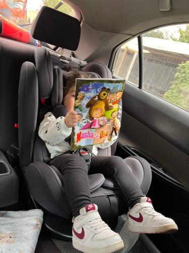 Customer photo review of Silla de Auto Convertible 360° Isofix Saturn Gris