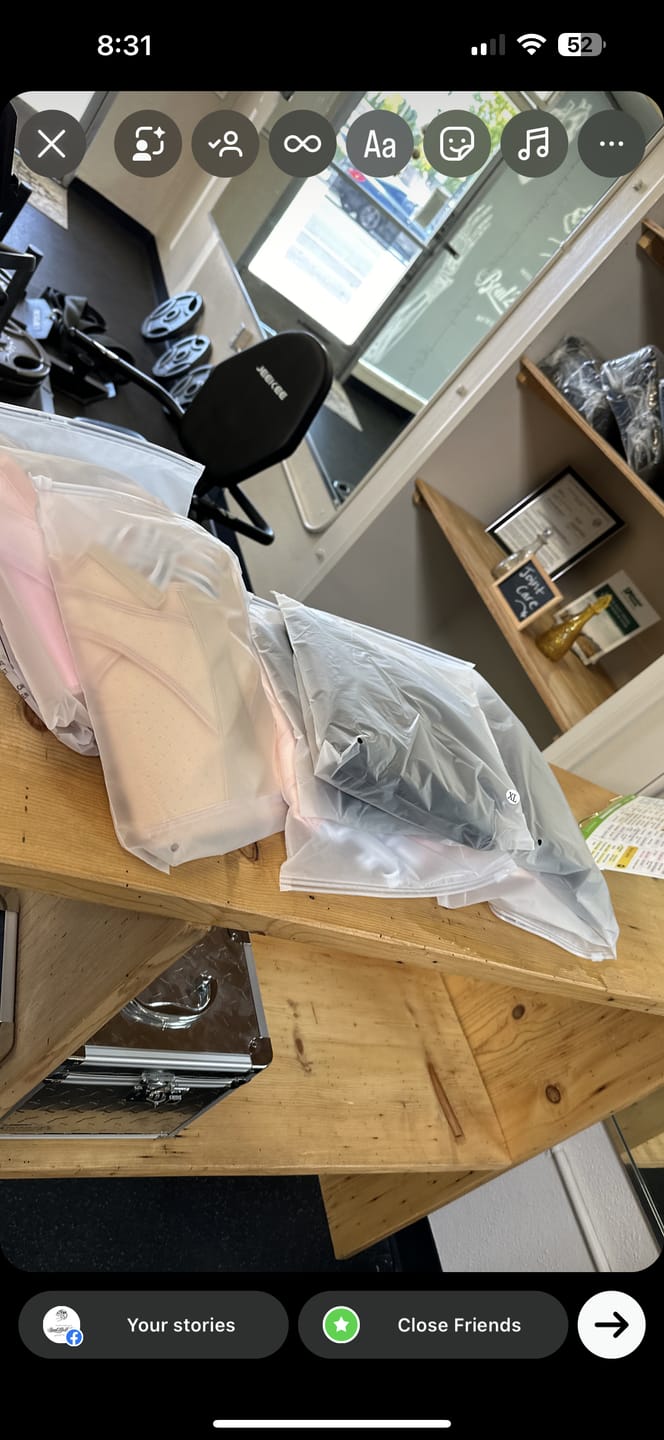 Customer photo review of Instant Posture Corrector