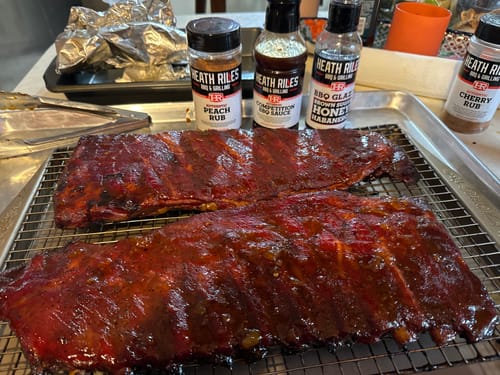 Customer photo review of Competition BBQ Sauce - Pint