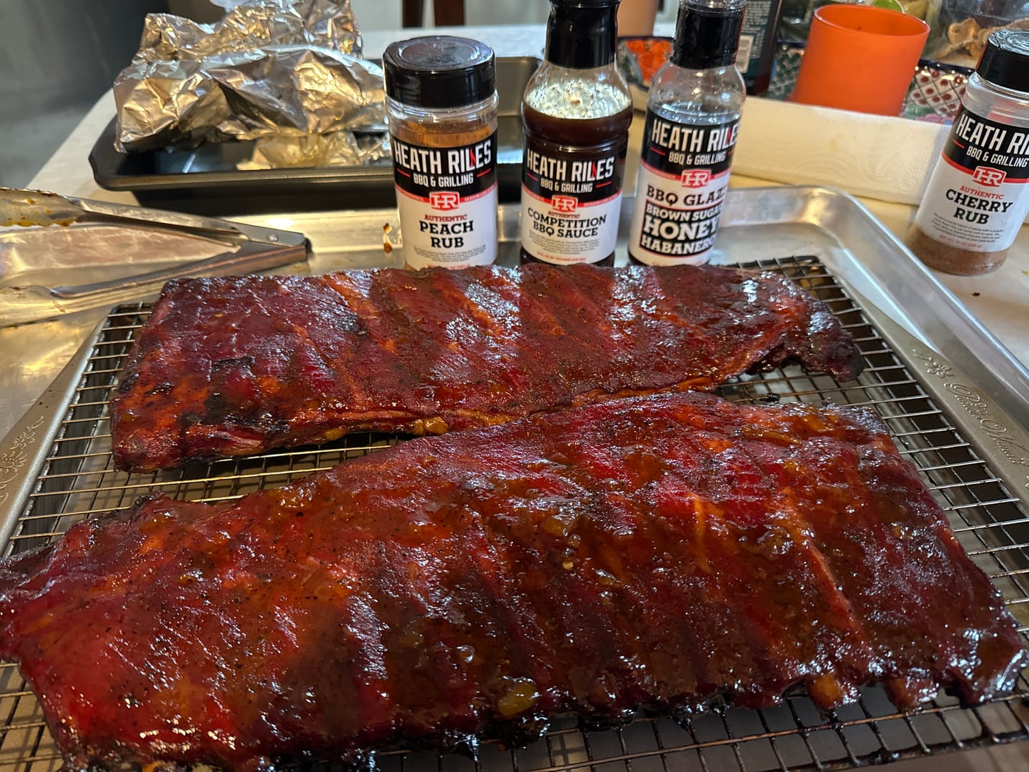 Customer photo review of Competition BBQ Sauce - Pint