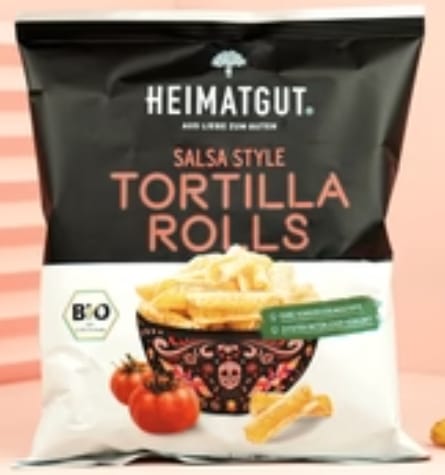Customer photo review of Bio Tortilla Rolls Salsa Style