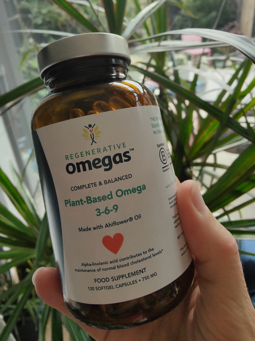 Customer photo review of Regenerative Omegas - Fish-Free 120 Capsules