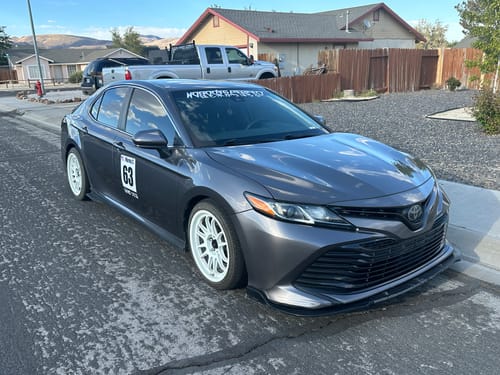 Customer photo review of Nobody's Perfect Windshield Decal Car Stickers