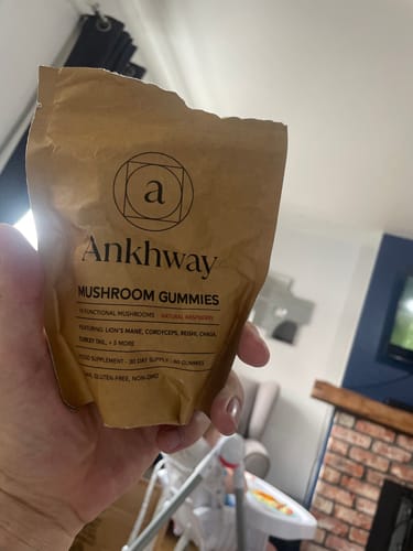Customer photo review of Mushroom Gummies