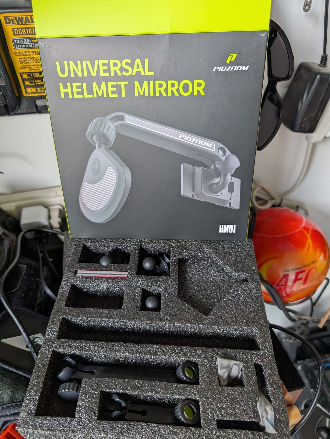 Customer photo review of Helmet Mirror(Pre-order)