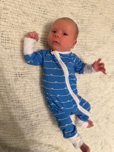 Customer photo review of Little Wave Pajamas